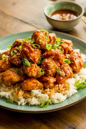 3 Ingredient Orange Chicken