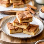 Cinnamon Sugar Blondies