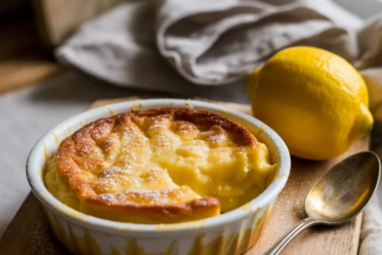 Baked Lemon Pudding