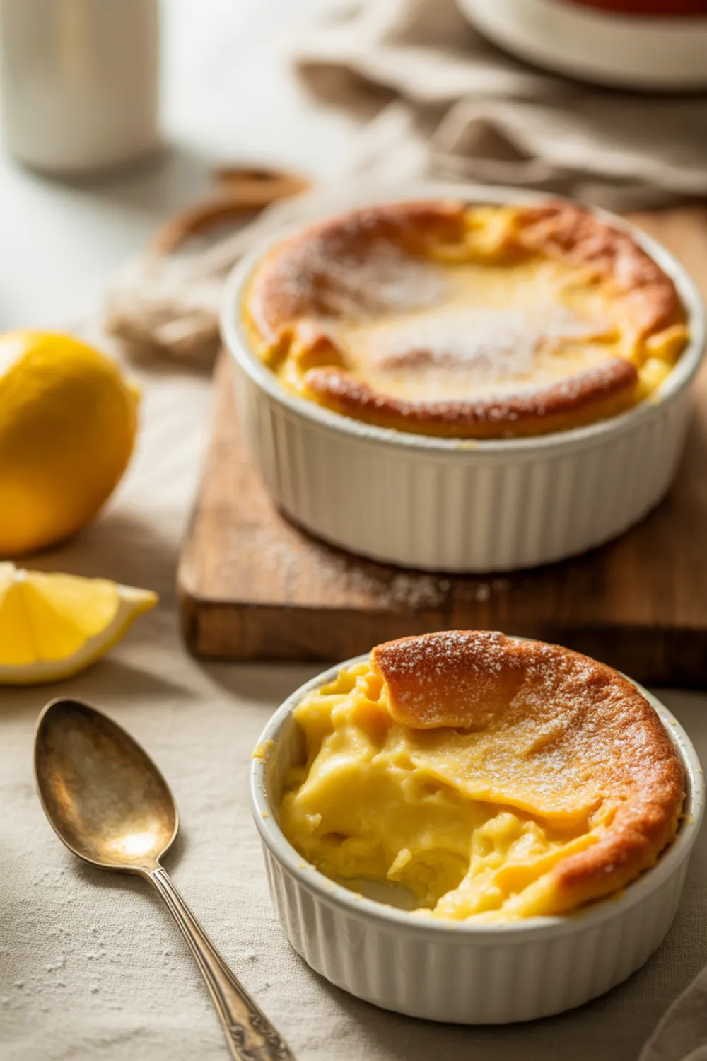 Baked Lemon Pudding