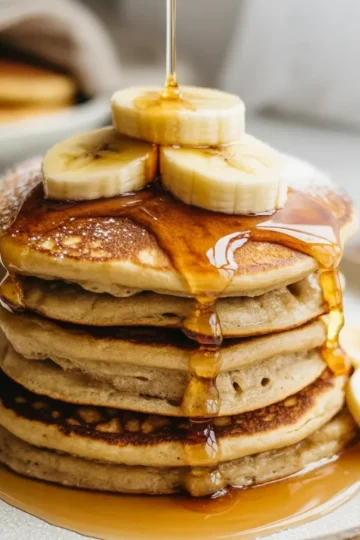Brown Sugar Banana Pancakes