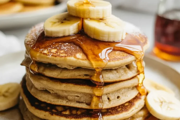 Brown Sugar Banana Pancakes