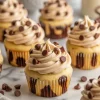 Chocolate Chip Cookie Dough Cupcakes