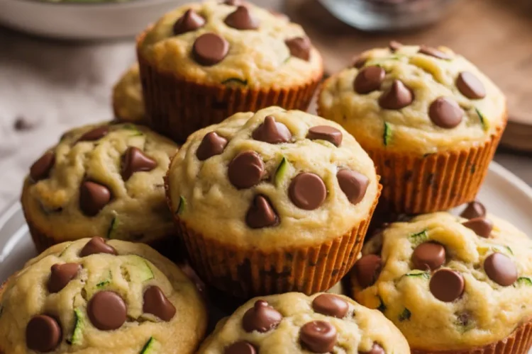 Chocolate Chip Zucchini Muffins