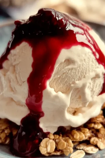 Crunchy Munchy Ice Cream Dessert