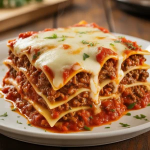 Easy Slow Cooker Lasagna