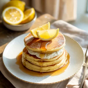 Fluffy Lemon Ricotta Pancakes