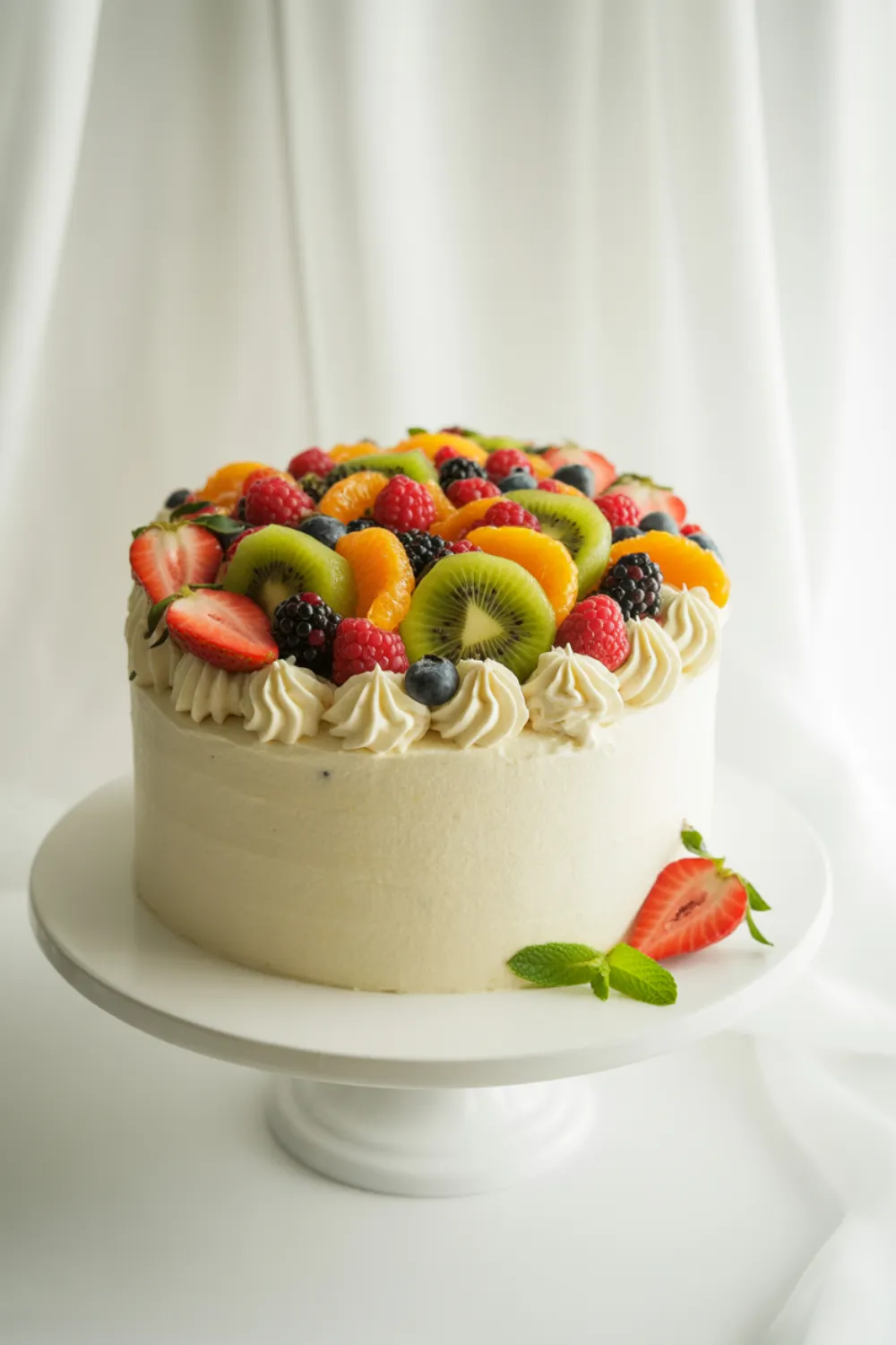 Fresh Fruit Cake
