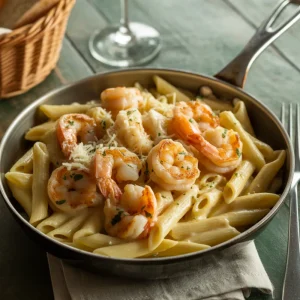 Garlic Shrimp Pasta