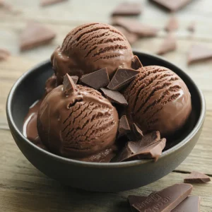 Homemade Chocolate Ice Cream