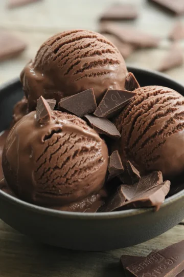 Homemade Chocolate Ice Cream