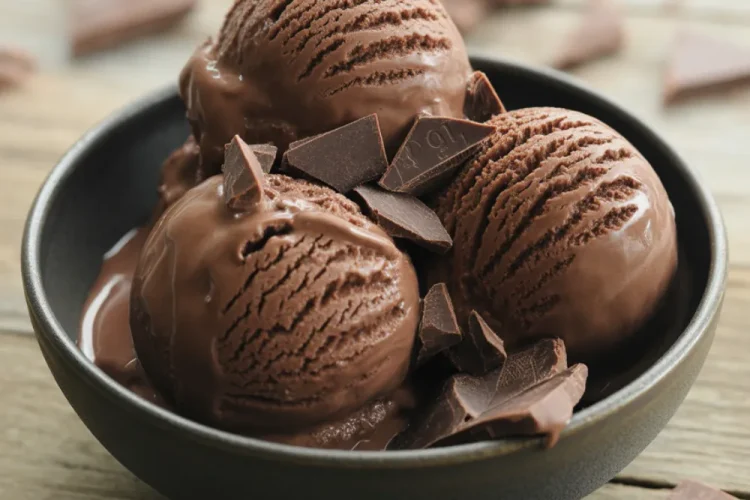 Homemade Chocolate Ice Cream