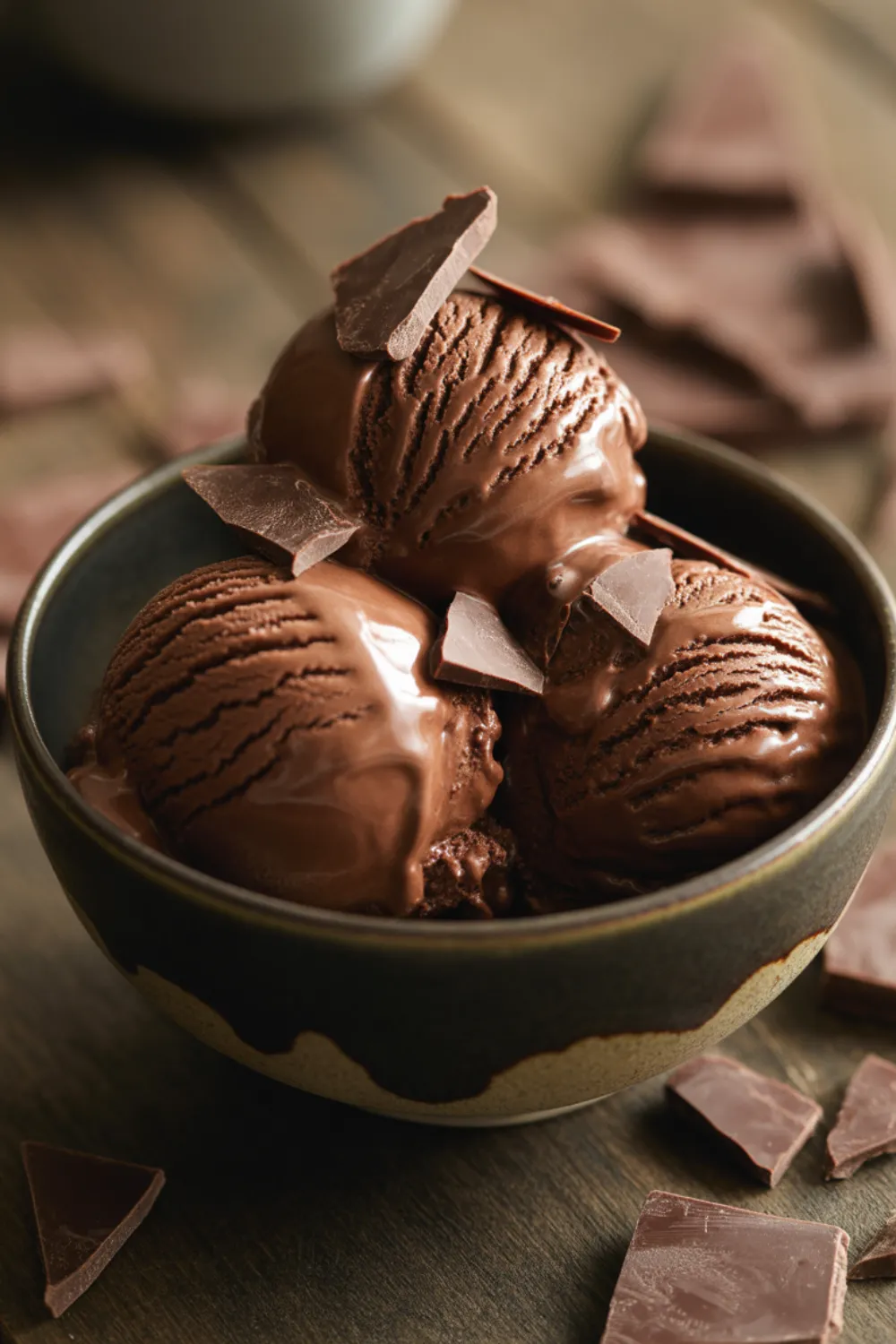 Homemade Chocolate Ice Cream