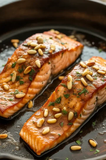 Honey Garlic Salmon Air Fryer