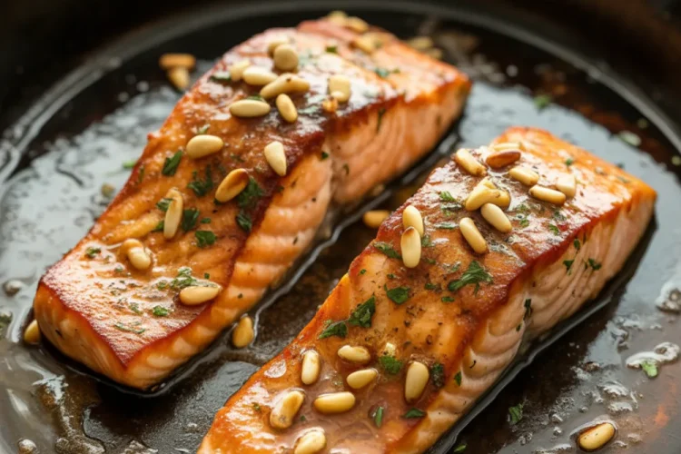 Honey Garlic Salmon Air Fryer