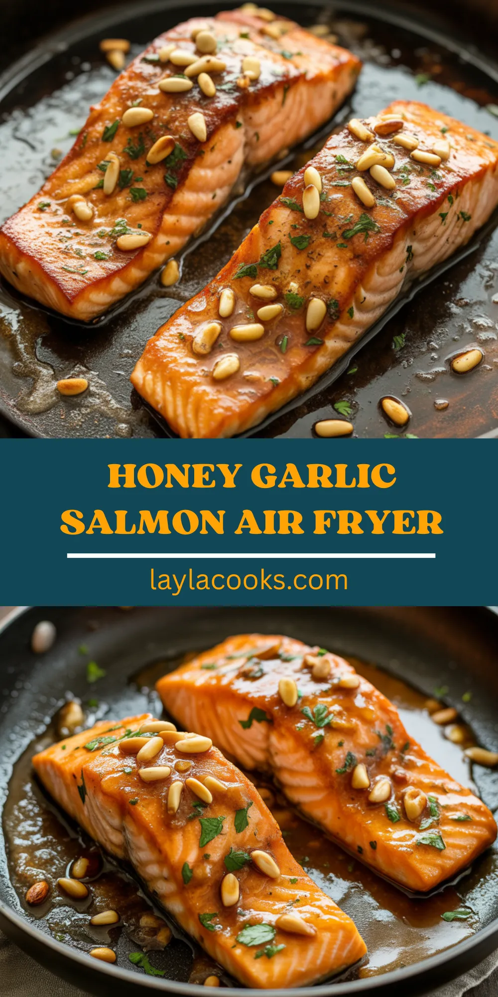 Honey Garlic Salmon Air Fryer