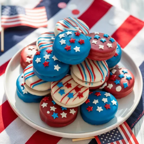 July Chocolate Covered Oreos