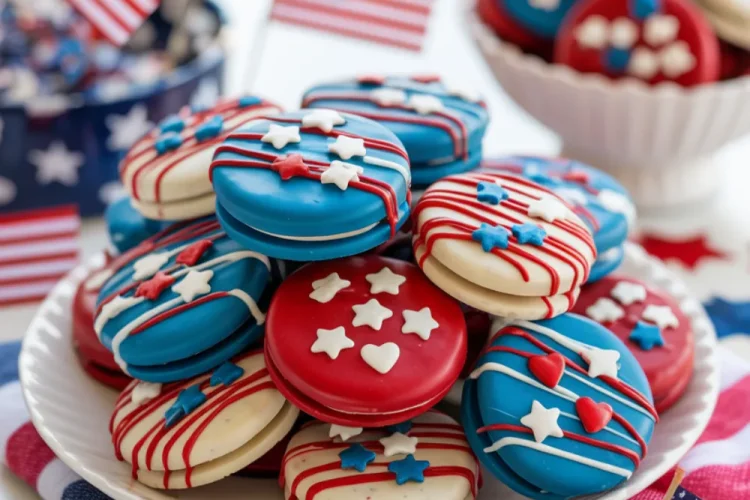 July Chocolate Covered Oreos