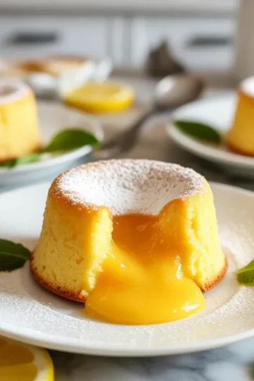 Lemon Lava Cake