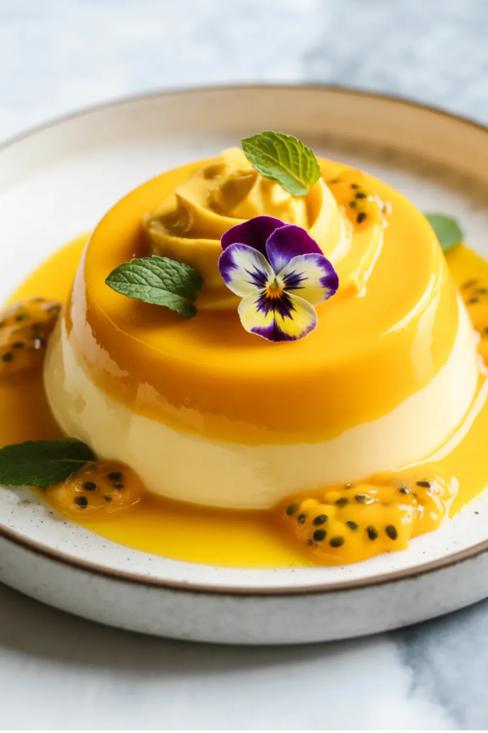 Mango Panna Cotta