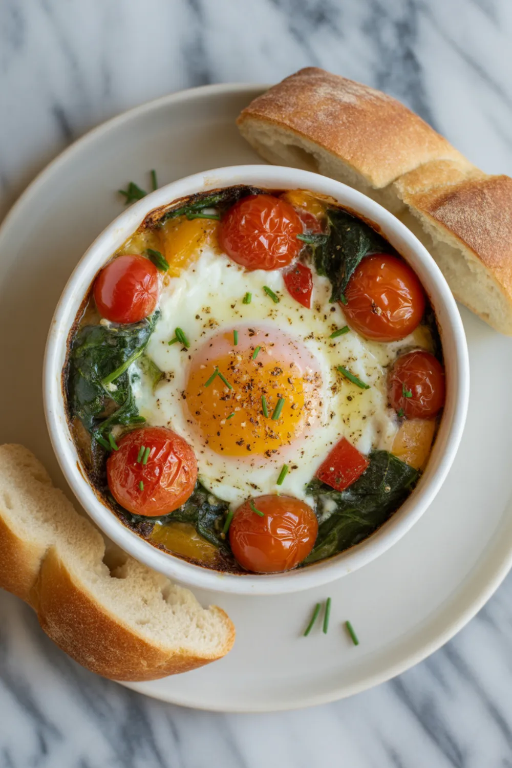 Mediterranean Baked Feta Egg Recipes