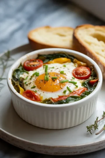 Mediterranean Baked Feta Egg Recipes