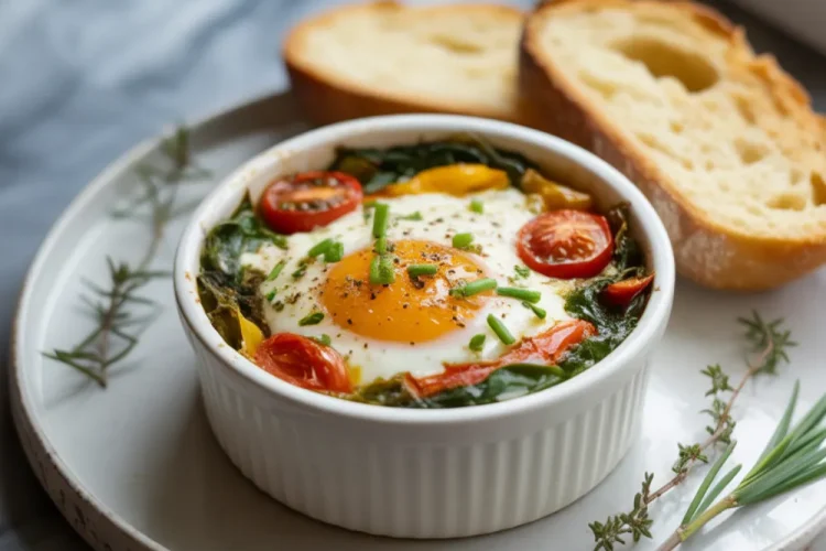 Mediterranean Baked Feta Egg Recipes