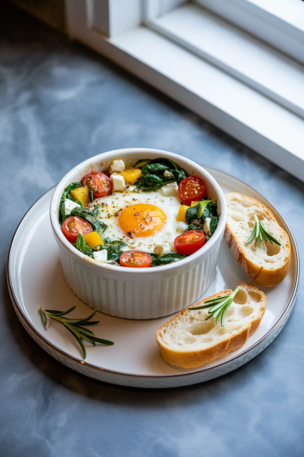 Mediterranean Baked Feta Egg Recipes
