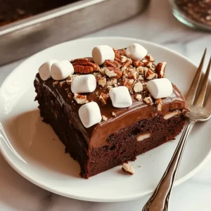 Mississippi Mud Cake