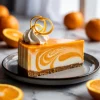 No-Bake Orange Creamsicle Cheesecake