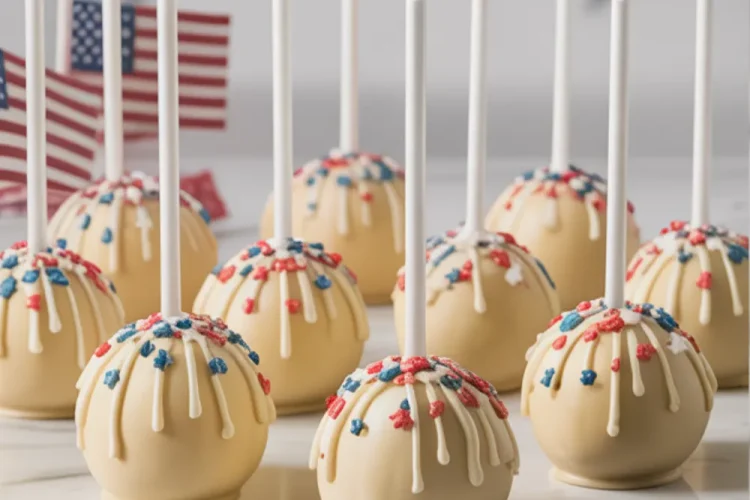Patriotic Cake Pops