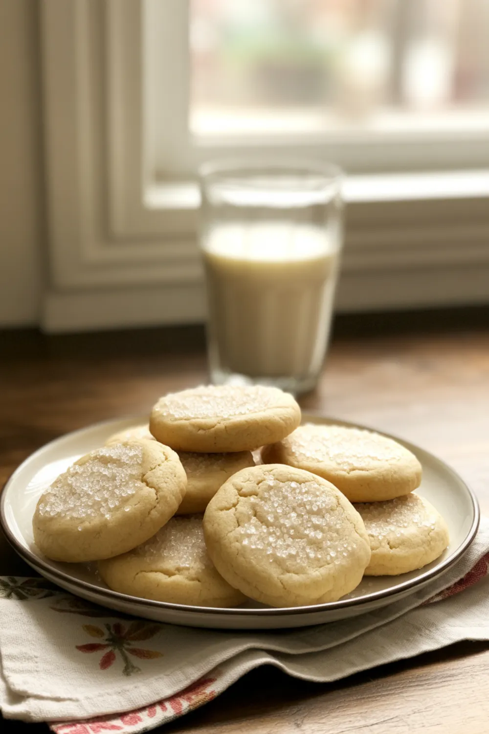 Perfect Soft and Chewy Vegan Sugar Cookies