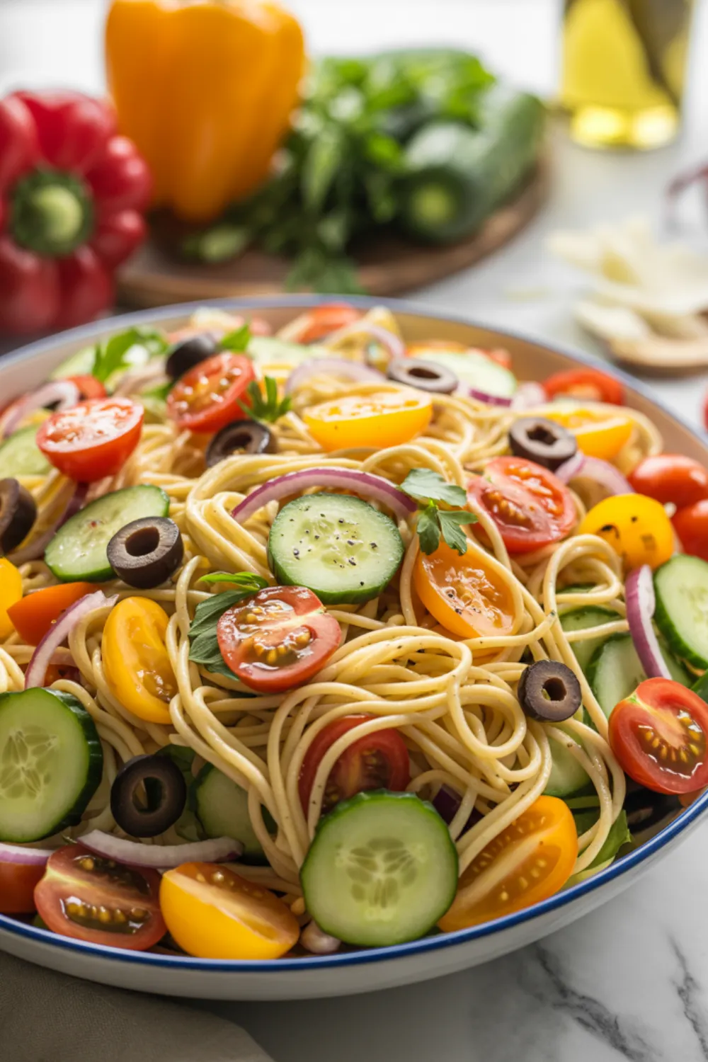 Spaghetti Salad Recipes Easy