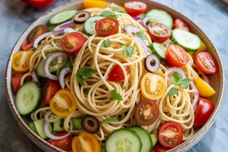 Spaghetti Salad Recipes Easy