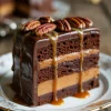Turtle Caramel Cake