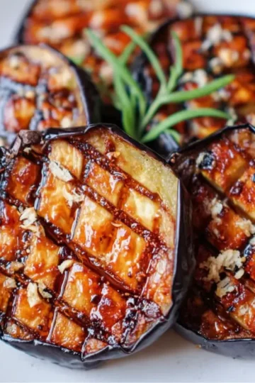 Air Fryer Eggplant Asian Style
