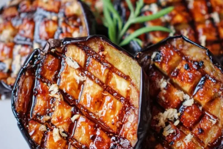 Air Fryer Eggplant Asian Style