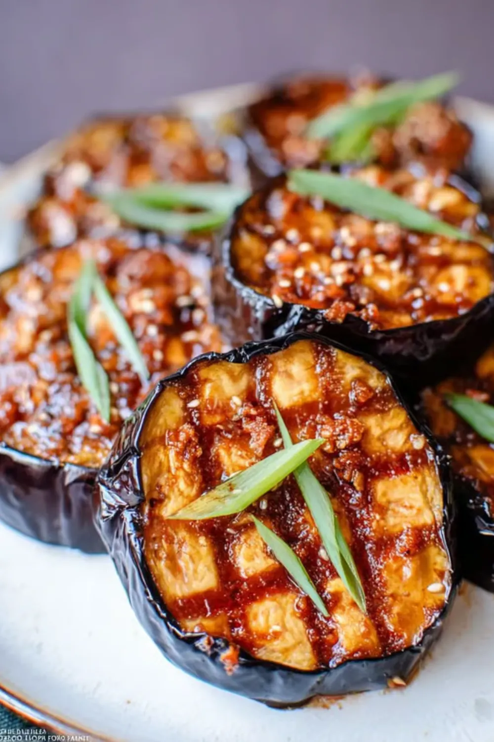Air Fryer Eggplant Asian Style