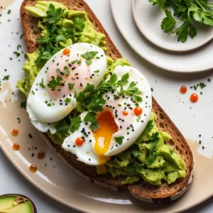 Avocado Toast with Poached Egg