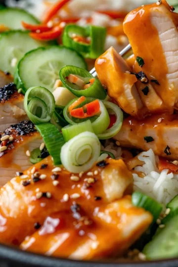 BANG BANG CHICKEN BOWLS