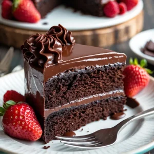Brick Street Chocolate Cake