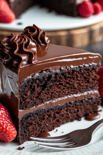 Brick Street Chocolate Cake