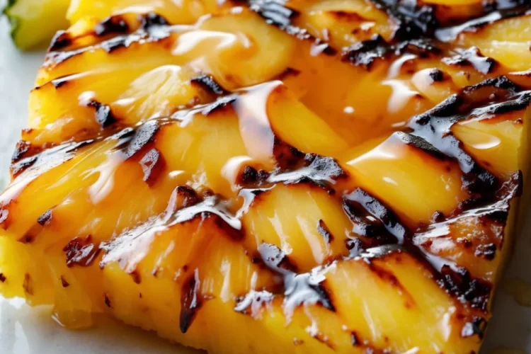 Brown Sugar Grilled Pineapple