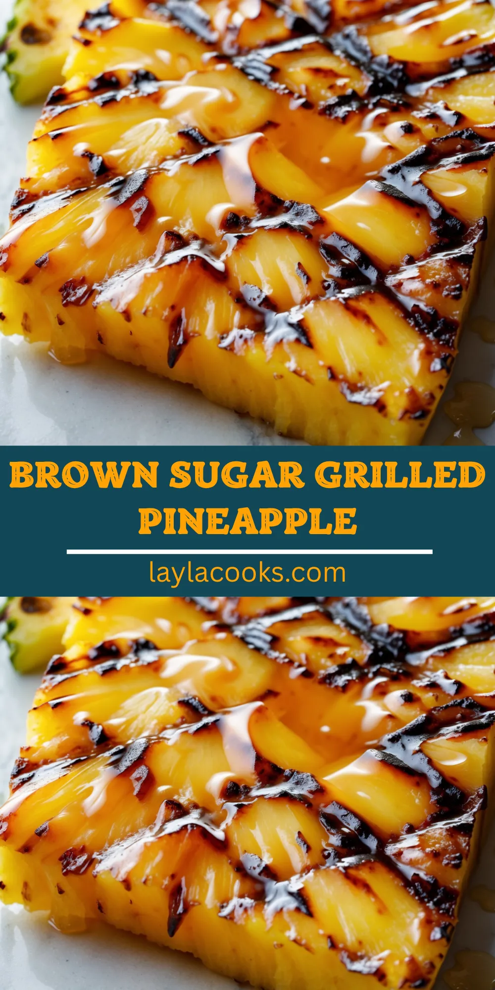 Brown Sugar Grilled Pineapple