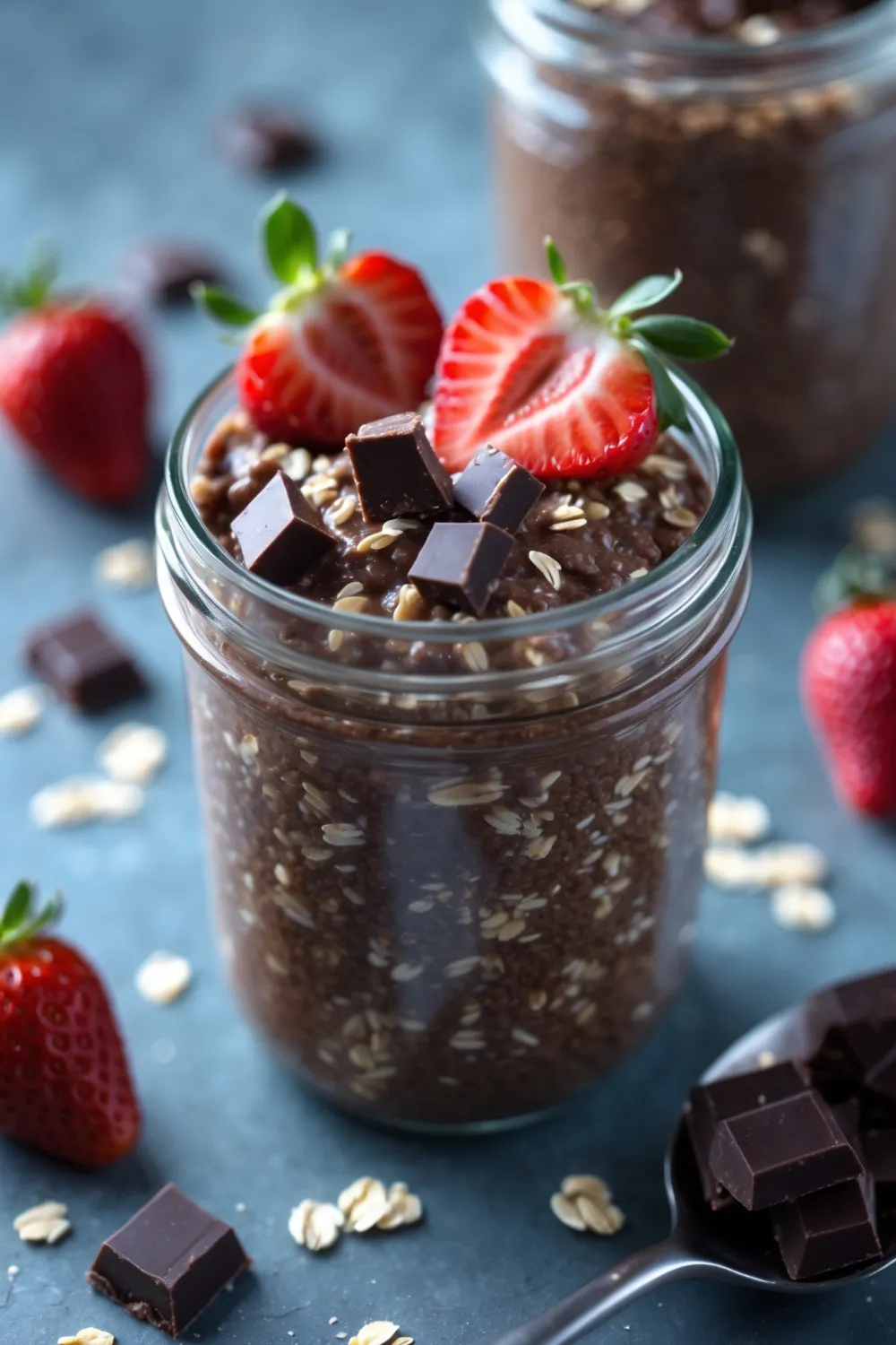 Brownie Batter Overnight Oats are a sweet yet healthy way to start your day—rich, chocolatey flavor with wholesome, nourishing ingredients.