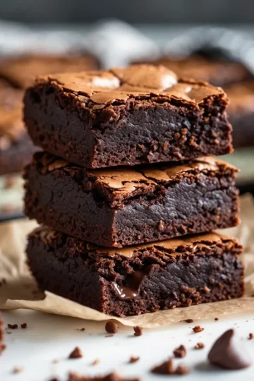 Brownies with No Cocoa Powder