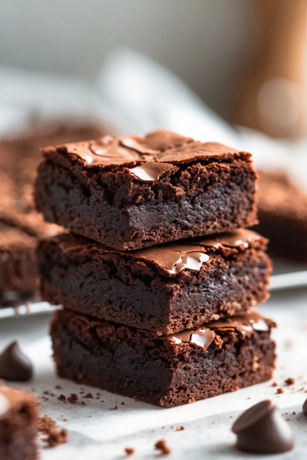 Brownies with No Cocoa Powder