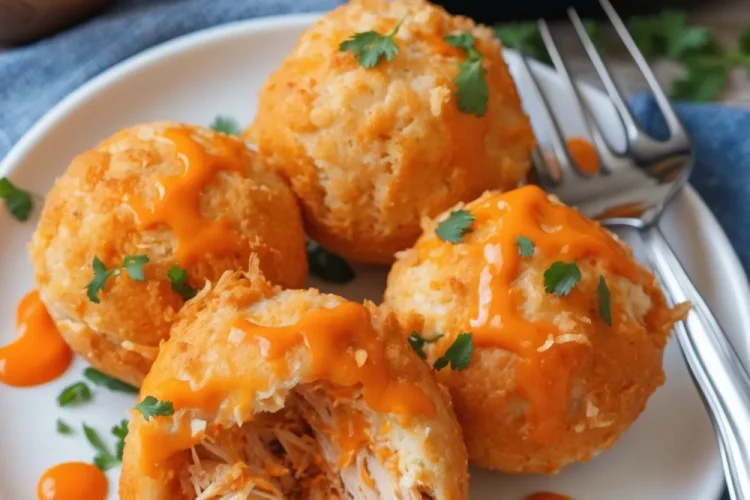 Buffalo Chicken Bombs