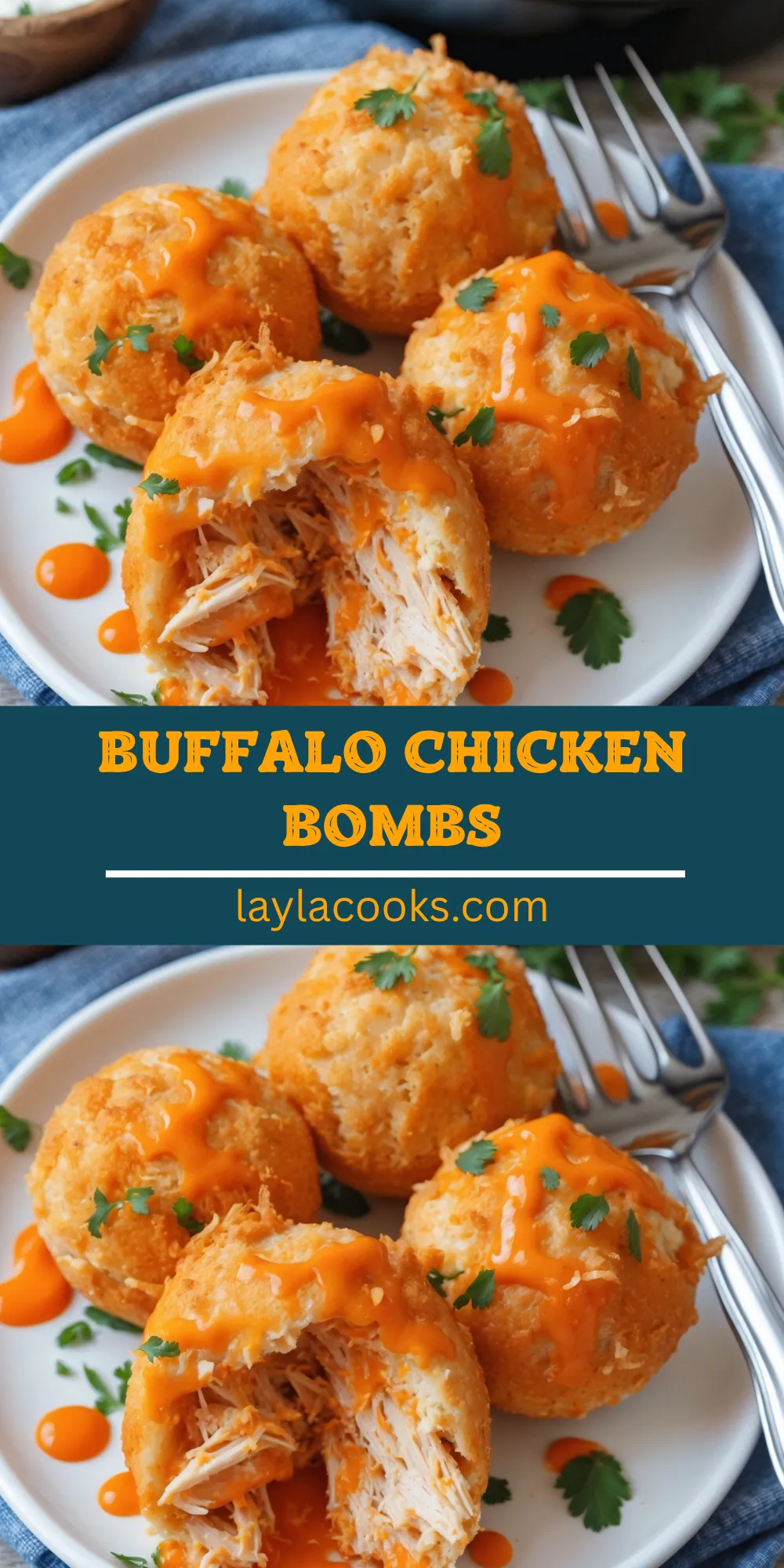 Buffalo Chicken Bombs