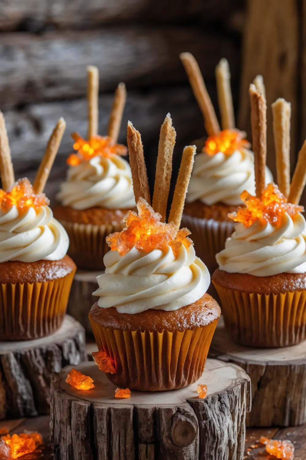 Camp Fire Cupcakes